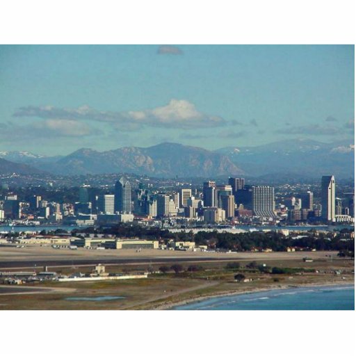 San Diego From The Cabrillo Monument Photo Cutout