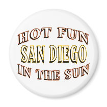 San Diego Fun magnets by goldnsun San Diego Fun magnets