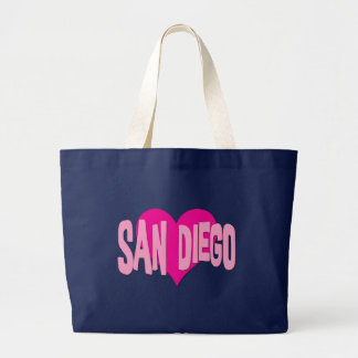 SAN DIEGO HEART CANVAS BAG