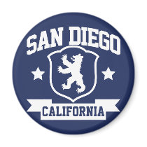 San Diego Heraldry Refrigerator Magnets