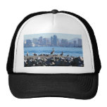 San Diego Pelicans Birds City Skyline Water Trucker Hat