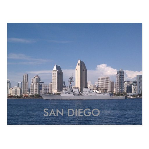 SAN DIEGO POSTCARD | Zazzle