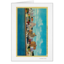 San Diego Skyline from the BaySan Diego, CA Greeting Card