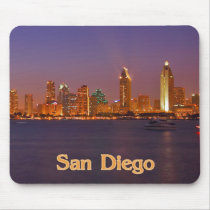 San Diego Skyline Mousepads