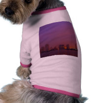 San Diego Skyline On A Foggy Morning pet clothing