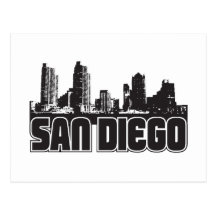 San Diego Skyline Post Card