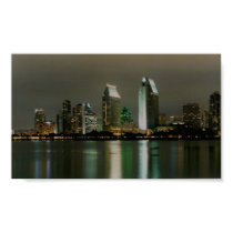 San Diego skyline posters