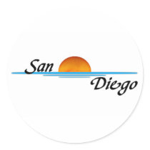 San Diego stickers