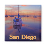 San Diego Sunrise Fridge Magnets