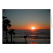 San Diego Sunset at Pacific Beach cards