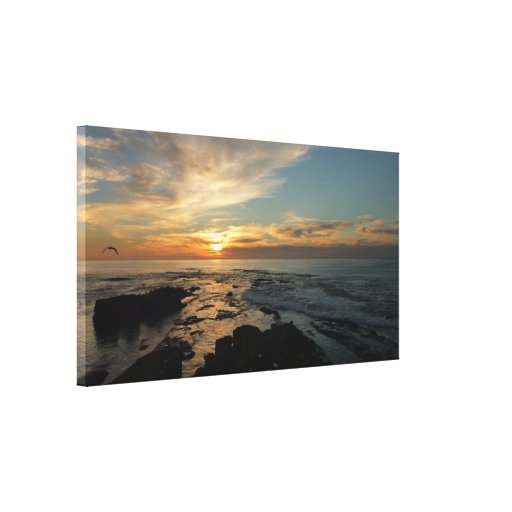San Diego Sunset Canvas Print