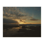 San Diego Sunset III Stunning California Landscape Wood Print