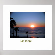 San Diego Sunset Print