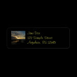 San Diego Sunset Return Address Label