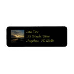 San Diego Sunset Return Address Label