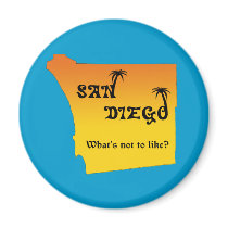 San Diego--what's not to like? magnets