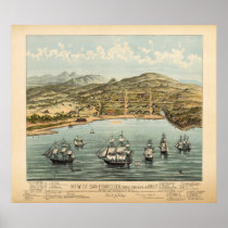 San Francisco, 1847 (Bosqui) BigMapBlog.com Posters