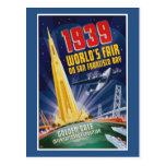 San Francisco 1939 World's Fair Vintage Postcard