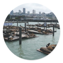 San Francisco and Pier 39 Sticker