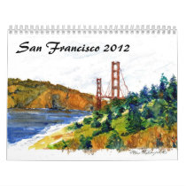 San Francisco and the Golden Gate Wall Calendar