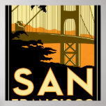 San Francisco Art Deco posters