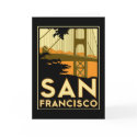 San Francisco Art Deco Travel Poster cards by strk3 San Francisco Art Deco Travel Poster cards