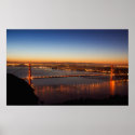 San Francisco at Dawn Poster