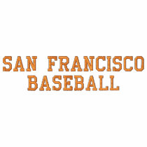 SAN FRANCISCO BASEBALL embroidered shirts by mjc8693 SAN FRANCISCO BASEBALL embroidered shirts