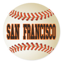 SAN FRANCISCO BASEBALL STICKERS