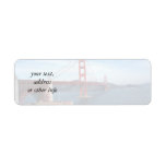 San Francisco Bay Bridge Custom Return Address Labels