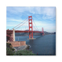 San Francisco Bay Bridge Refrigerator Magnets