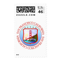 San Francisco Bay California Stamp