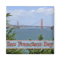 San Francisco Bay Fridge Magnets