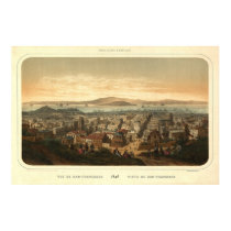 San Francisco Birdseye Panoramic Map 1846 posters by paulpat San Francisco Birdseye Panoramic Map 1846 posters