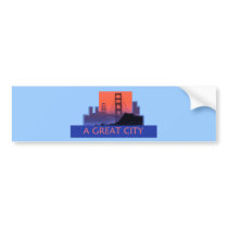 San Francisco Bumper Sticker bumper stickers