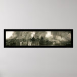 San Francisco CA Burning Photo 1906b Poster