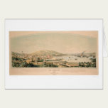 San Francisco, CA. Panoramic Map 1849 (1626A) cards