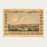 San Francisco, CA. Panoramic Map 1860 (1162A) posters