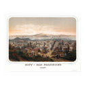 San Francisco, CA Panoramic Map - 1860 posters
