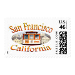 San Francisco California Cable Car Postage Stamp