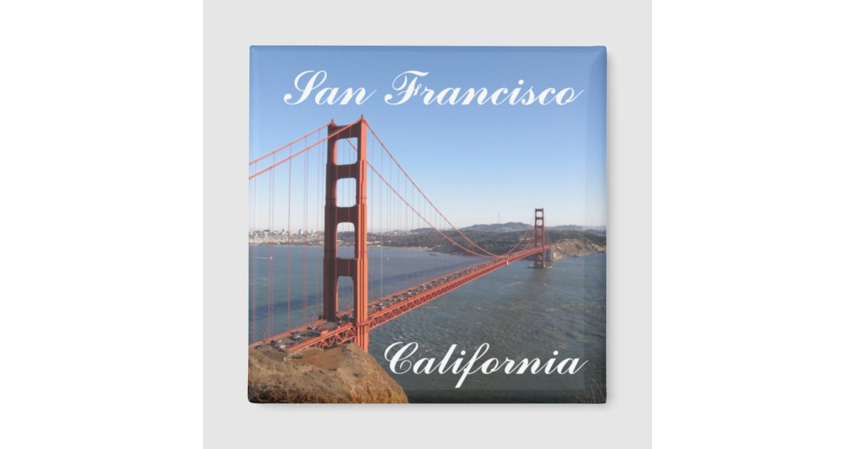 San Francisco California Fridge Zazzle