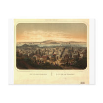 San Francisco California in 1860 Postcards