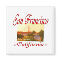 San Francisco California magnets by sanfrancisco_tshirts San Francisco California magnets