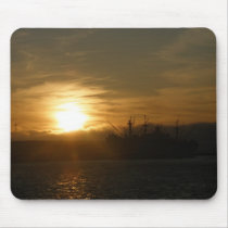 San Francisco California Sunset mousepads