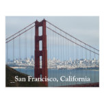 San Francisco, California Tarjeta Postal