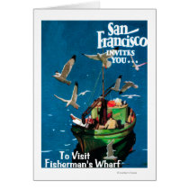 San Francisco, CaliforniaFisherman's Wharf Greeting Card
