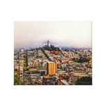 San Francisco Stretched Canvas Print