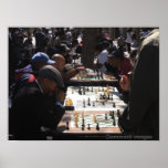 San Francisco Chess Games Poster