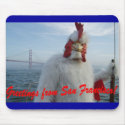 San Francisco Chicken mousepads by mickbastard San Francisco Chicken mousepads