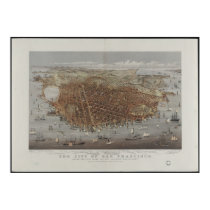 San Francisco City View posters